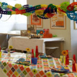 A Vibrant Party With Beautiful Decorations And Fun Games