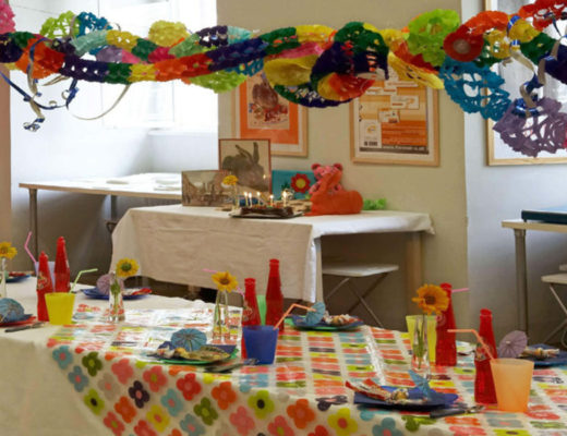 A Vibrant Party With Beautiful Decorations And Fun Games